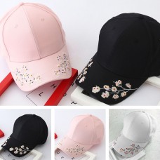 Unisex Hombre Mujer Blossom Flower Embroidery Baseball Cap Hip Hop Hat Cool Bboy   eb-45134621